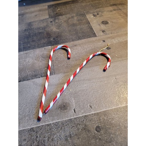 Candy cane striped ornament xmas set - Picture 4 of 4